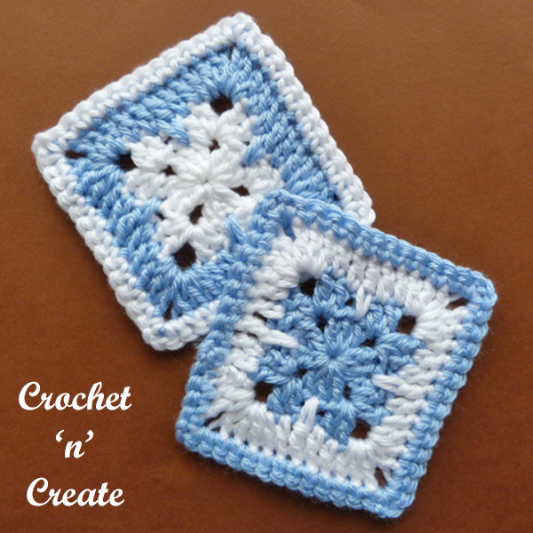 Free Crochet Pattern-Blanket Square - Crochet 'n' Create