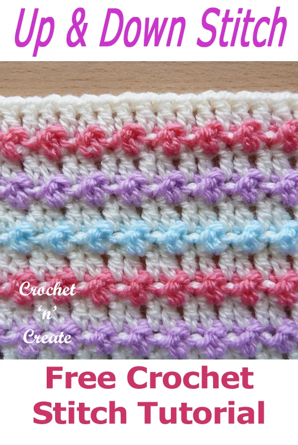 up and down crochet stitch