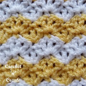 Open Shell Crochet Stitch - Free Crochet Tutorial on Crochet 'n' Create