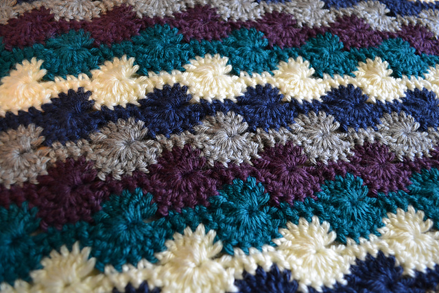 Crochet Catherine Wheel Stitch - Crochet 'n' Create