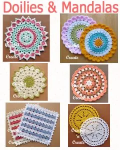 doilies and mandalas