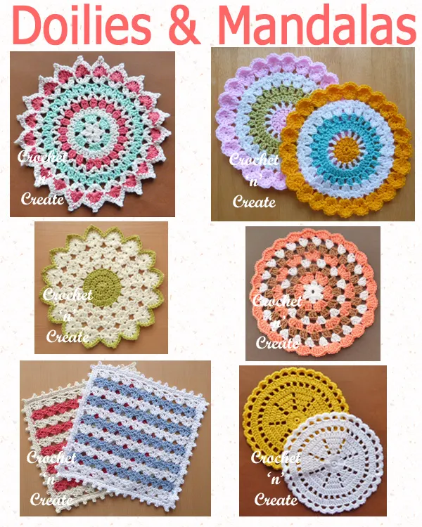 doilies and mandalas