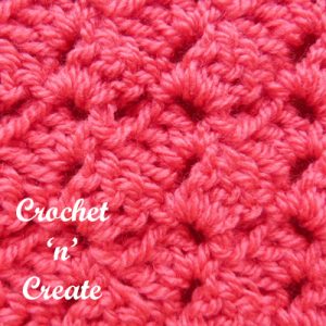 Crochet Hatch Stitch - Easy for beginners from Crochet 'n' Create