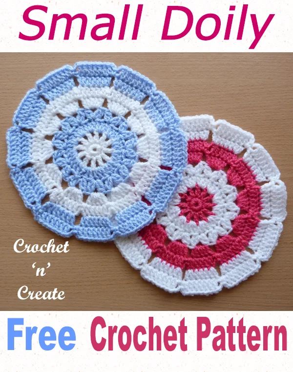 small doily free crochet pattern