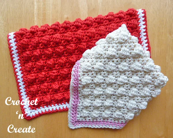 scrubby dishcloth free crochet pattern