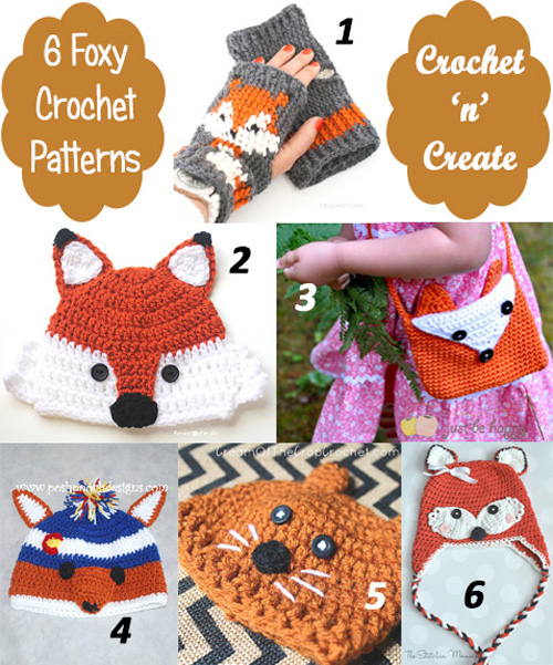 crochet fox
