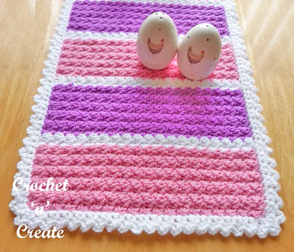 free crochet mat-600c