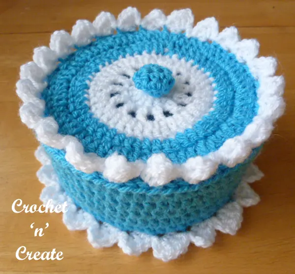 free crochet box-600e