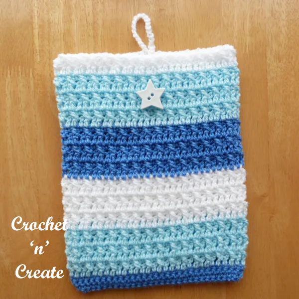 blue pouch