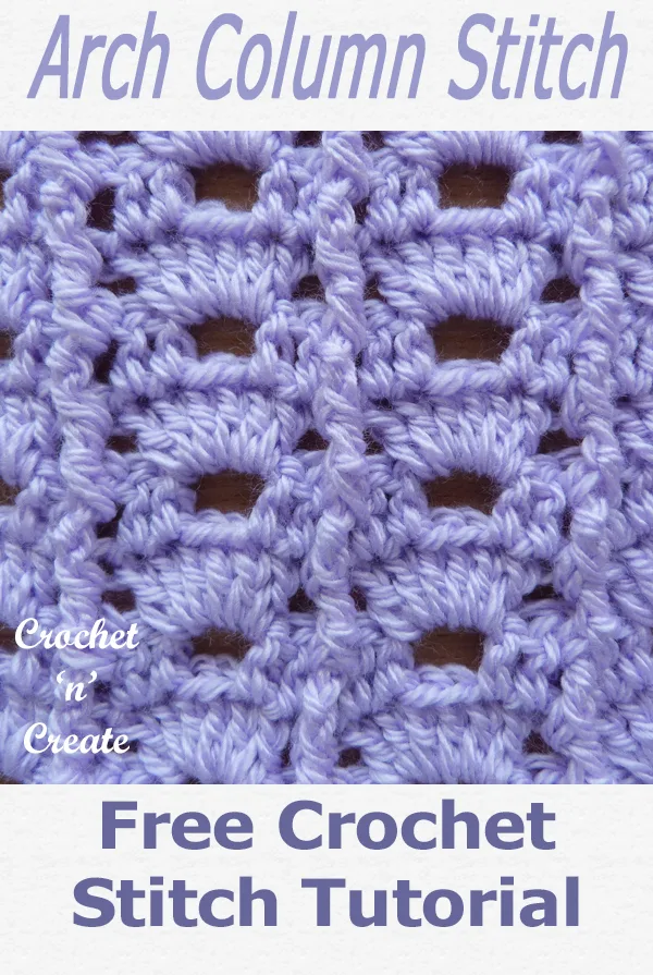 arch column crochet stitch1