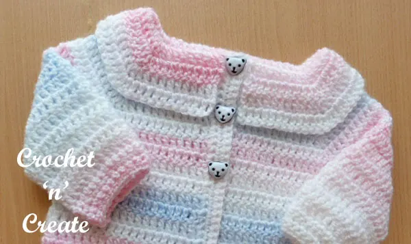 Free easy peasy baby cardigan-a