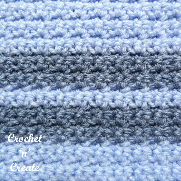 close up grit stitch