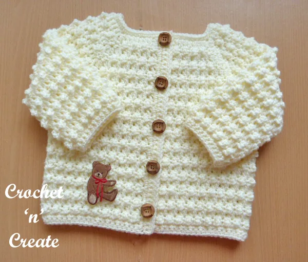 knobbly baby cardi3