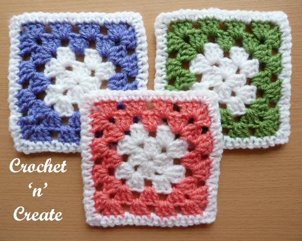 crochet granny square