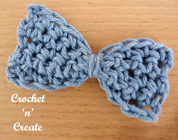 crochet bow