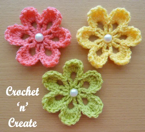 small flower applique