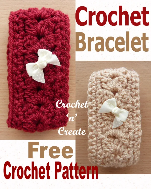 crochet bracelet