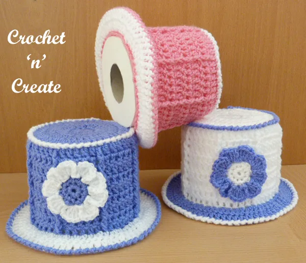 top hat toilet roll cover