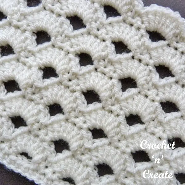 arcade crochet stitch