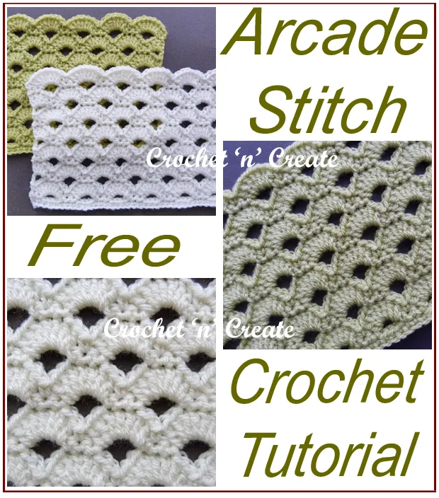 arcade crochet stitch