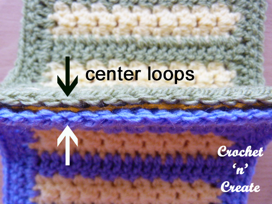 Flat slip stitch joining