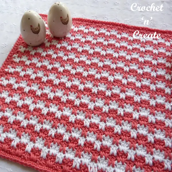 free crochet placemat