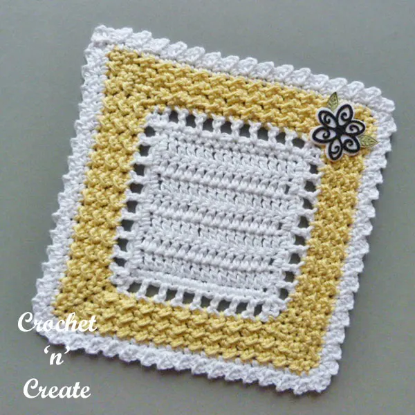 square doily-600a