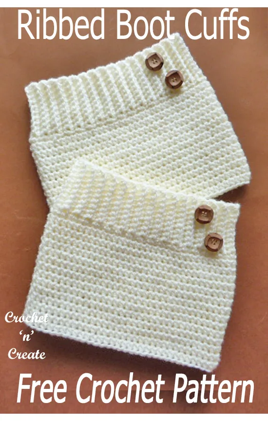 ribbed boot cuffs