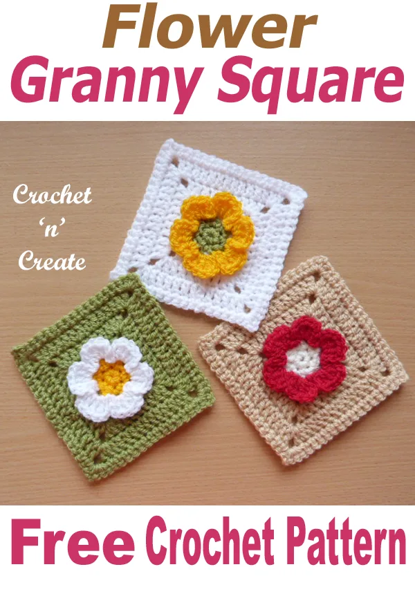 flower granny square