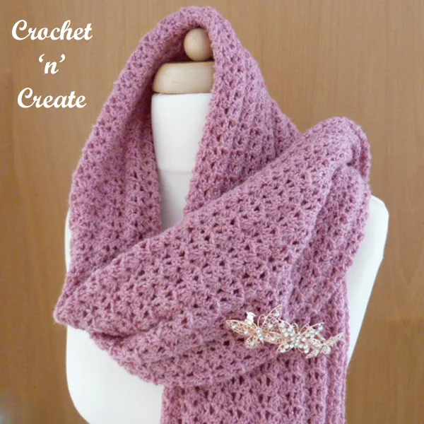 crochet lightweight shawl