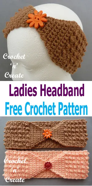 crochet headband pinterest