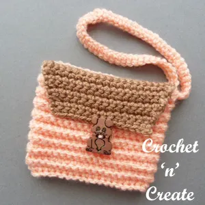 ribbed wrist purse