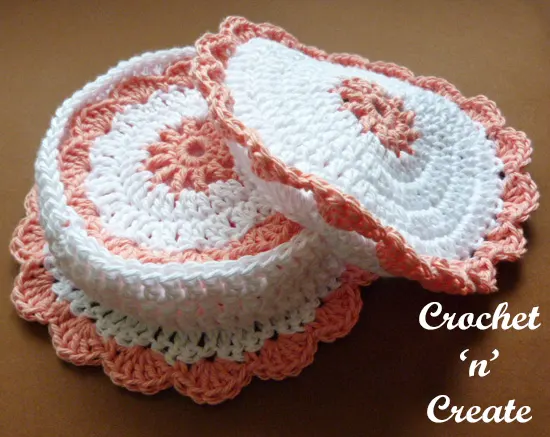 Crochet-Coasters-Basket