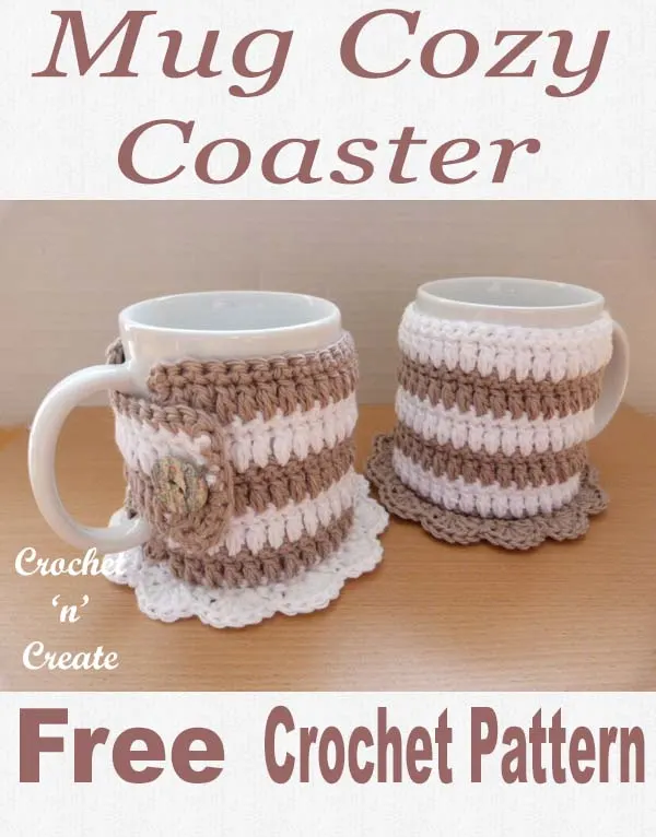 mug cozy coaster