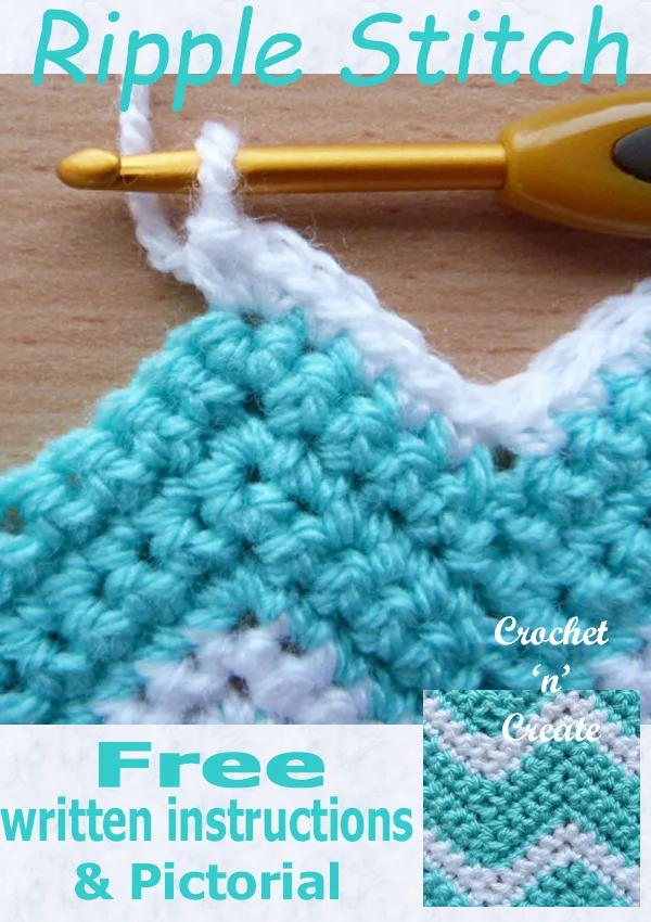 ripple stitch free pictorial