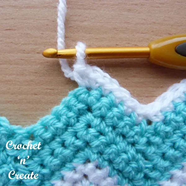 crochet ripple stitch6