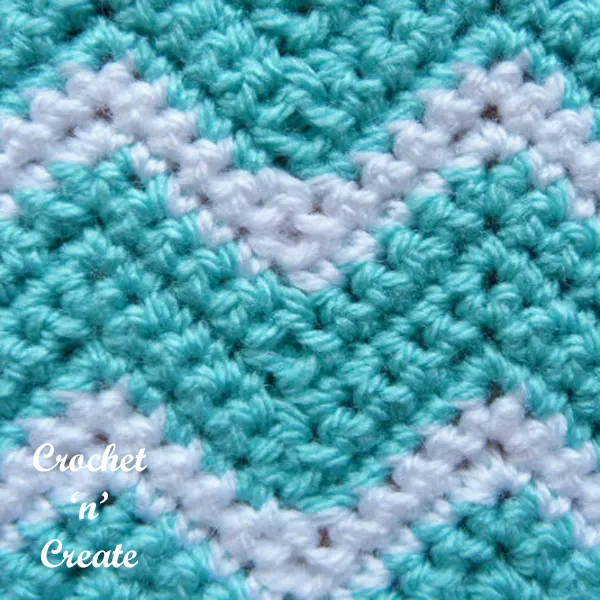 crochet ripple stitch7