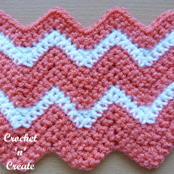 crochet ripple stitch8