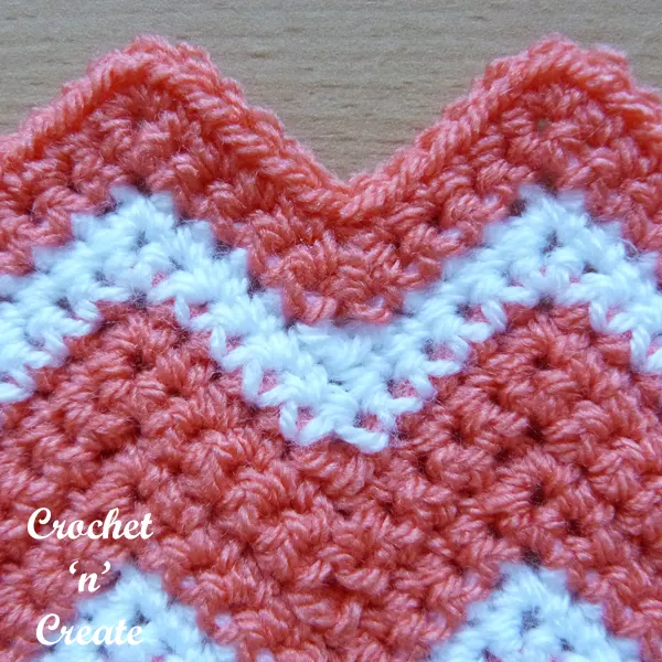 crochet ripple stitch9