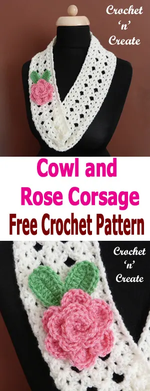 cowl-rose corsage