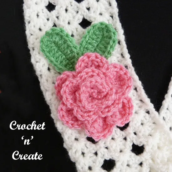 cowl-rose corsage