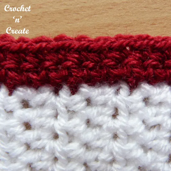 crochet neat edge pictorial