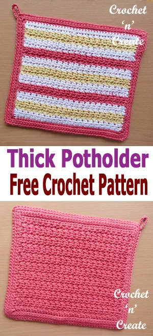 crochet potholder