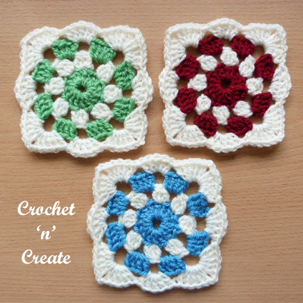 crochet project square