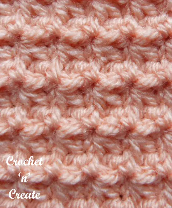 crochet trinity stitch