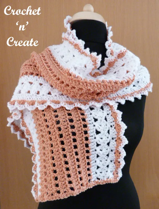 crochet ladies evening wrap free crochet pattern