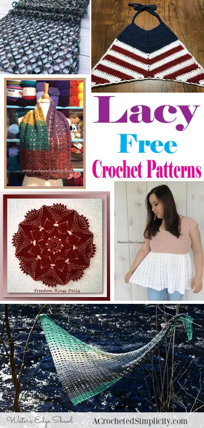 lacy crochet roundup