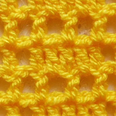 block mesh crochet