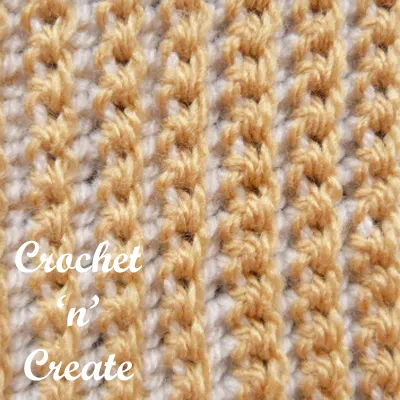 sc rib stitch long