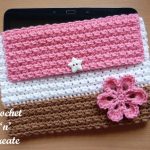 crochet tablet cover